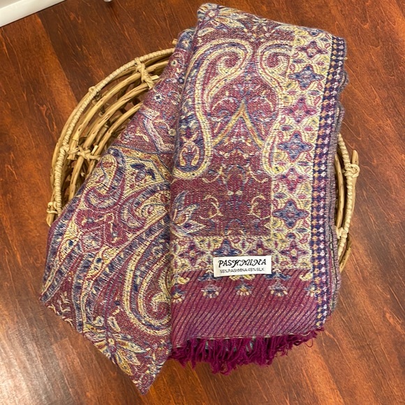 Pashmina 55% silk 45% - Picture 1 of 5
